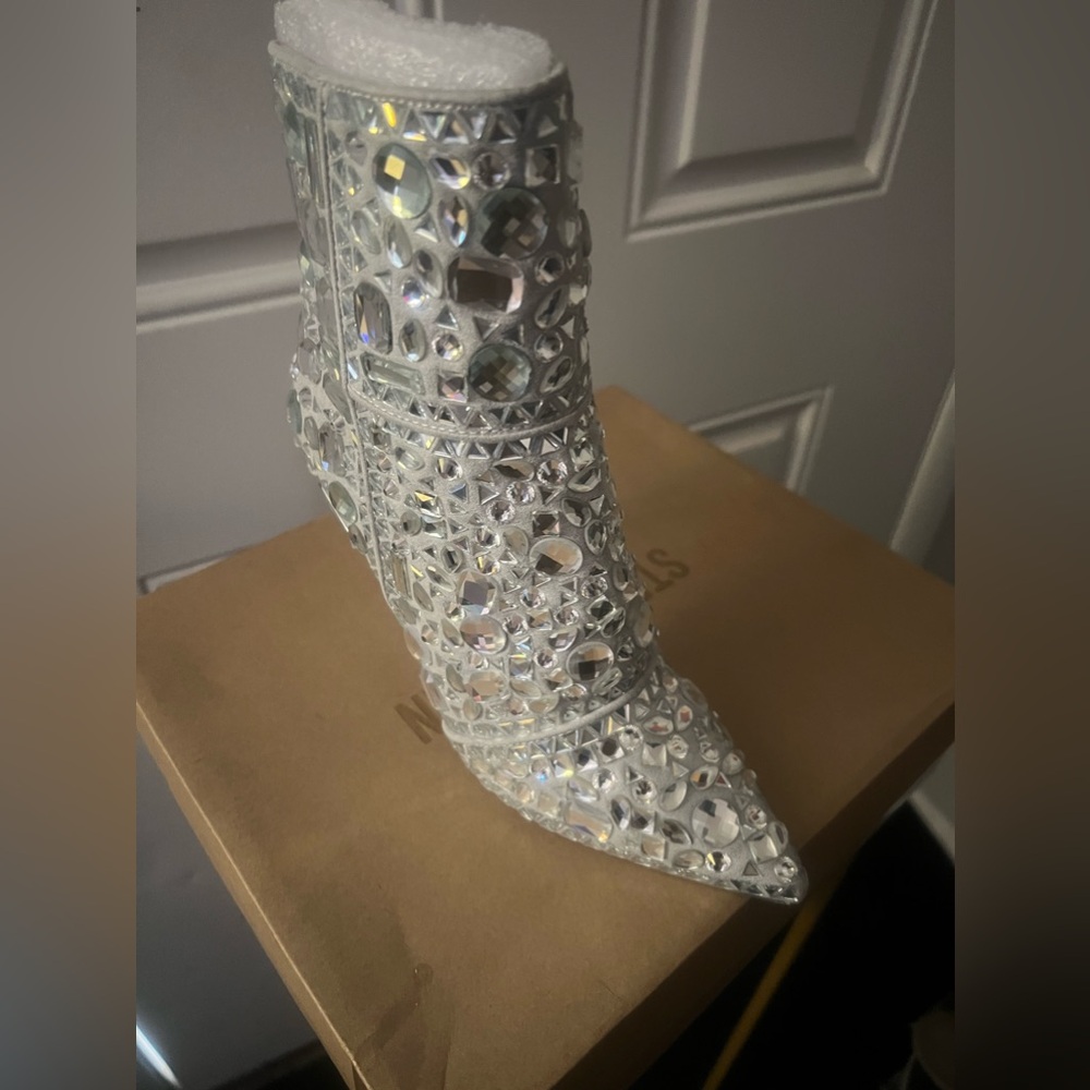 CRYSTALLE RHINESTONES BOOTS by Steve Madden